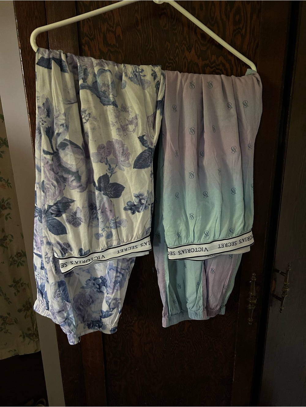 Victoria's Secret Floral and Ombré Pajama Pants